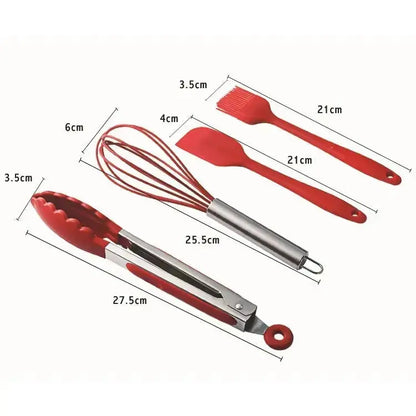 Kitchen Accessories Silicone Tool Set-4