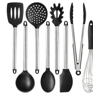 Modern and Simple Silicone Kitchen Utensil and Appliance Set